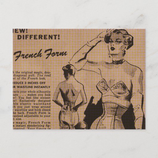 Frans formulier briefkaart (Voorkant)