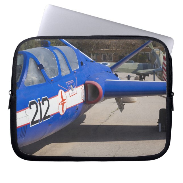 Frans Fouga Magister-trainer Laptop Sleeve (Voorkant)
