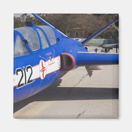 Frans Fouga Magister-trainer Magneet (Voorkant)