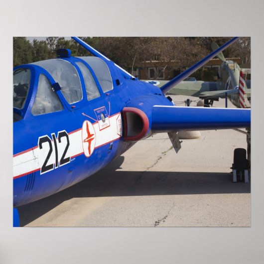 Frans Fouga Magister-trainer Poster (Voorkant)