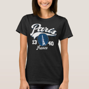 Frans Frankrijk Parijs Bonjour Marseille Monaco Ei T-shirt