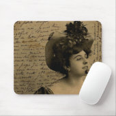  Frans Frans Frans Briefkaart van speldenvrouw Muismat (Met muis)