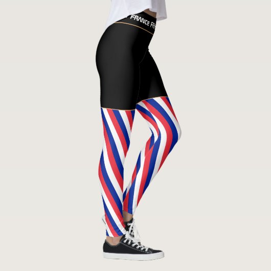 Frans-Franse mode: reizen/sportfan Leggings (Rechts)