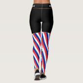 Frans-Franse mode: reizen/sportfan Leggings (Achterkant)