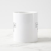 Frans FrIEs Chemistry Periodic Table Word Element Grote Koffiekop (Voorkant)