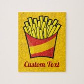 Frans Fries Jigzaag Puzzle Legpuzzel (Verticaal)