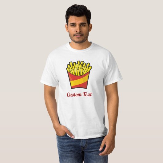 Frans Fries T-Shirt (Voorkant volledig)