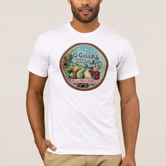  Frans fruitlabel T-shirt (Voorkant)