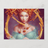 Frans Fry Goddess Briefkaart (Voorkant)