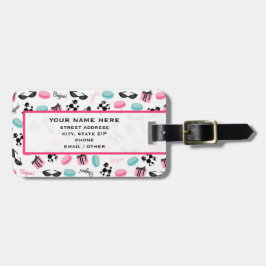 Frans Geaccepteerd Bagagelabel