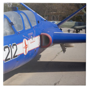 Frans gebouwde Fouga Magister trainer Tegeltje