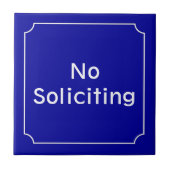 Frans Geen aanplakbord Tegeltje (Voorkant)