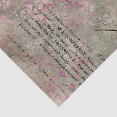 Frans geïnspireerd Paars/zilverpapier Tissuepapier (Detail)