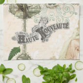 Frans Geïnspireerd Shabby Chic Bird Cage Theedoek (Gevouwen)