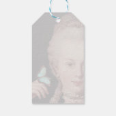 Frans Gewijzigd jong Marie Antoinette portait Cadeaulabel (Achterkant)
