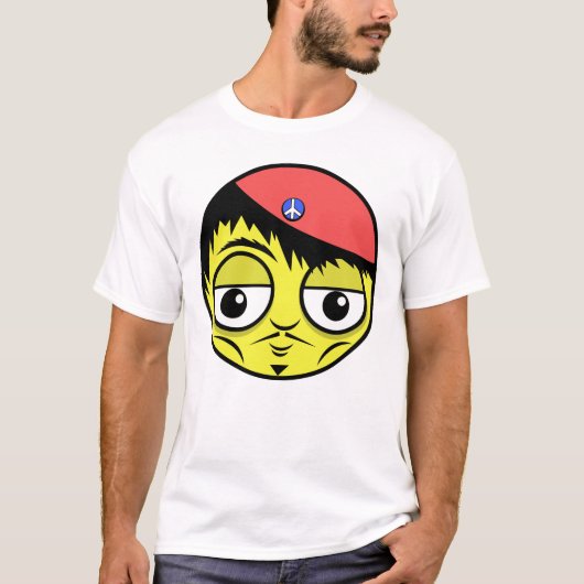 Frans gezicht t-shirt (Voorkant)