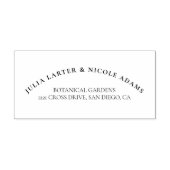 Frans Gezoende Zoete Bes Druiven Bloemen Bruiloft Zelfinktende Stempel (Design)