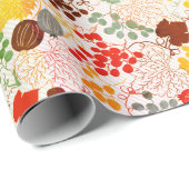 Frans Gezoete Bes Druiven Bloemen Bruiloft Cadeaupapier (Rol Hoek)