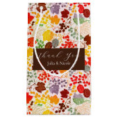 Frans Gezoete Besdruiven Bloemen Bruiloft Klein Cadeauzakje (Voorkant)