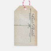  Frans Gift Meisjes Gift Label Cadeaulabel (Achterkant)