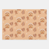 Frans Gingerbread Cookie Wrapping Papier Inpakpapier Vel (Voorkant 2)
