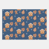 Frans Gingerbread Cookie Wrapping Papier Inpakpapier Vel (Voorkant)
