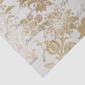 Frans  goudpapier voor de ontbinding van steenslag tissuepapier (Detail)