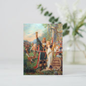  Frans grande Brasserie Beer Advertisement Briefkaart (Staand voorkant)