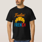 Frans ,grappig T-shirt, unisex shirt (Voorkant)