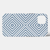 Frans Gray Diamond Chevron @ Emporiomoffa Case-Mate iPhone Case (Achterkant (horizontaal))