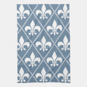 Frans Gray Fleur de Lis Theedoek (Verticaal)