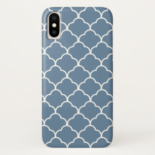 Frans Grijs Marokkaans design @ Emporiomoffa iPhone X Hoesje