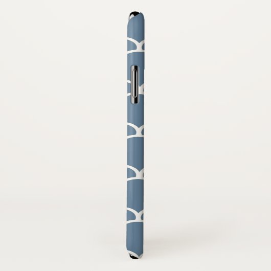 Frans Grijs Marokkaans design @ Emporiomoffa Case-Mate iPhone Case (Achterkant / rechts)