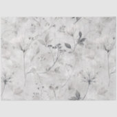 Frans grijs patroon tissuepapier (Voorkant)