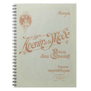  Frans Groen Mode Tijdschrift Art Nouveau Notitieboek