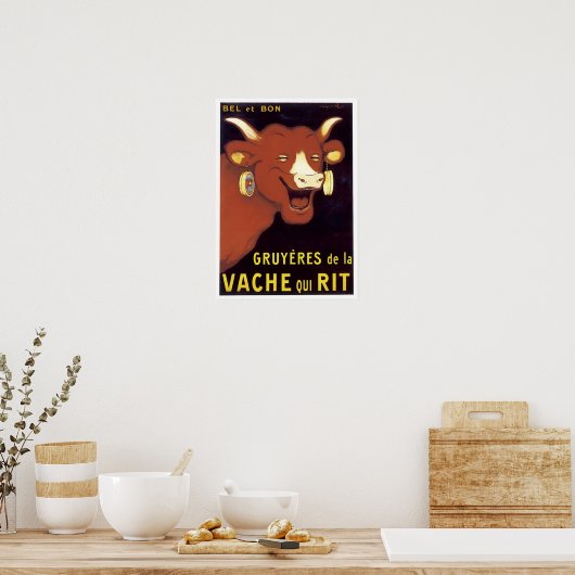 Frans Gruyere Cheese Advertisement Poster (Keuken)