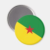 frans guiana magneet (Voorkant / Achterkant)