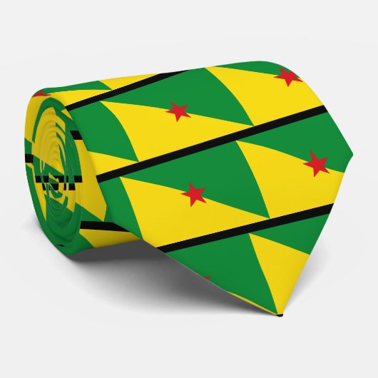 frans guiana stropdas (Opgerold)