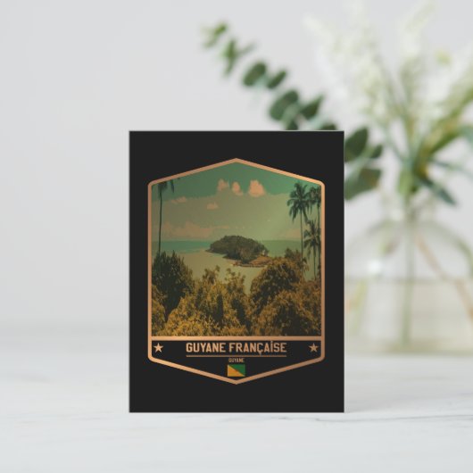 Frans-Guyana Briefkaart (Staand voorkant)