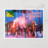 Frans Guyana - Cayenne - Le Carnaval - Briefkaart (Voorkant)