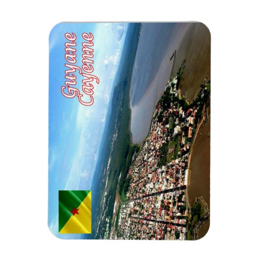 Frans-Guyana - Cayenne - Magneet (Verticaal)