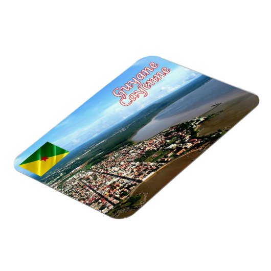 Frans-Guyana - Cayenne - Magneet (Linkerzijde)
