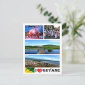 Frans Guyana - I Love - Briefkaart (Staand voorkant)