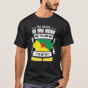Frans Guyana in mijn hoofd T-shirt