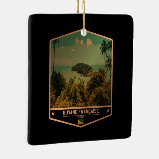 Frans Guyana Keramisch Ornament (Rechts)