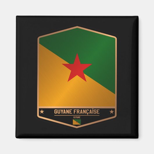 Frans-Guyana Magneet (Voorkant)