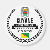 Frans-Guyana Magneet (Voorkant)