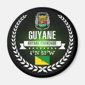 Frans-Guyana Magneet (Voorkant)