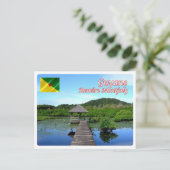 Frans Guyana - Remire Montjoly - Briefkaart (Staand voorkant)