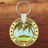 Frans-Guyana Sleutelhanger (Achterkant)